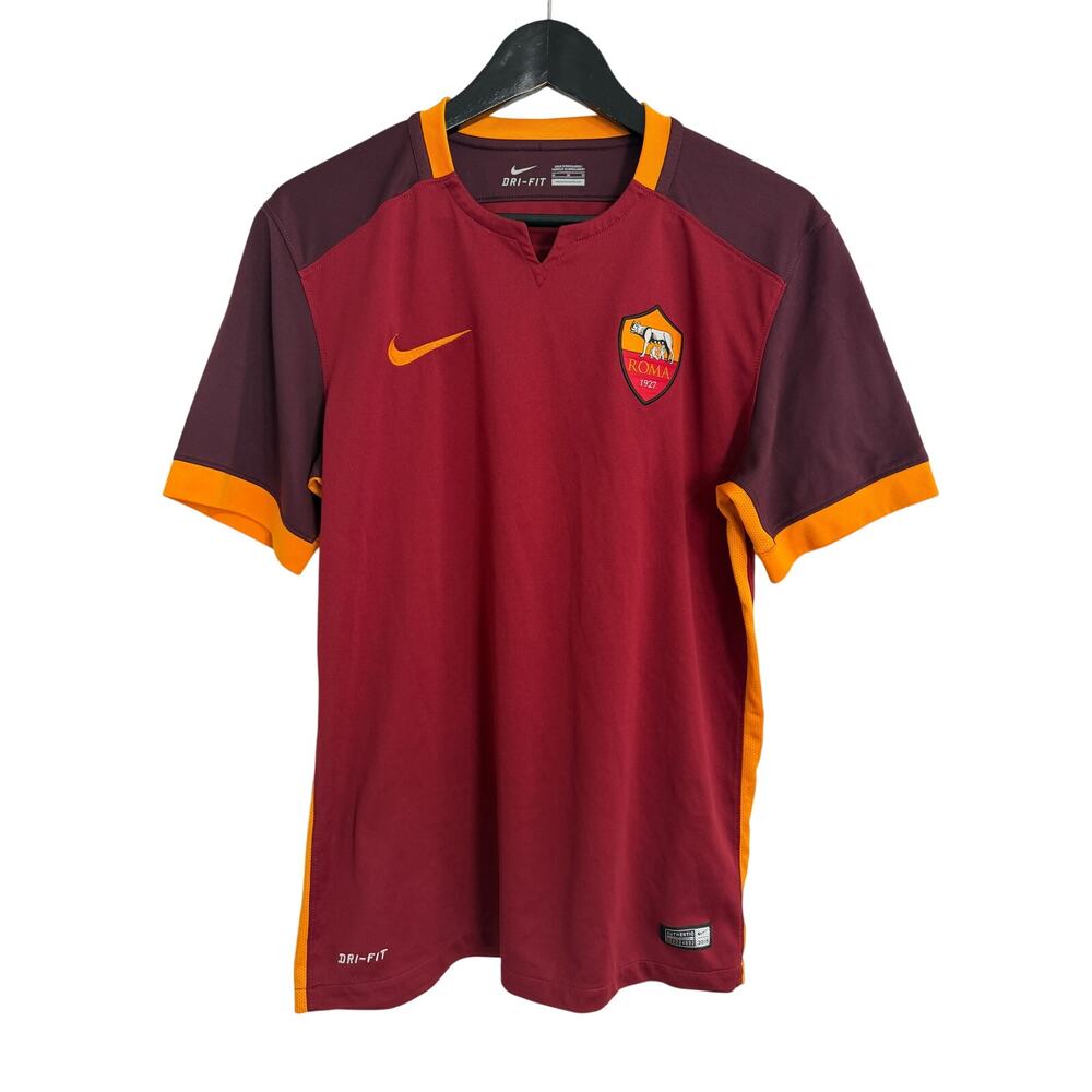 AS Roma Nike Dri-Fit Futbol (Soccer) Jersey Size Medium